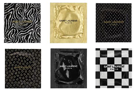 yves saint laurent condom|Yves Saint Laurent have released couture condoms